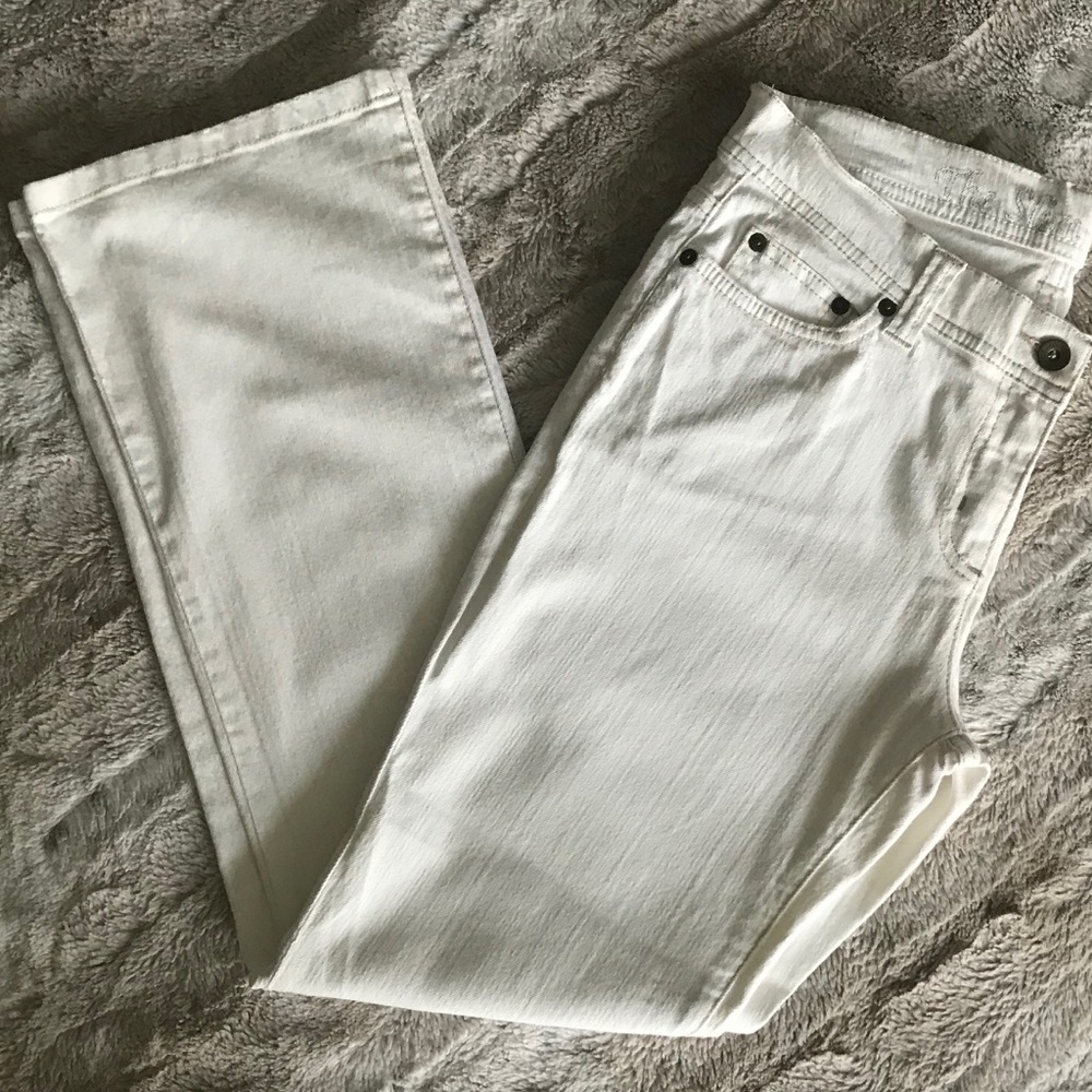 Classic White Jeans